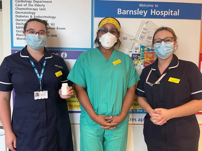 Main image for Barnsley Hospital trial’s first patient welcomed