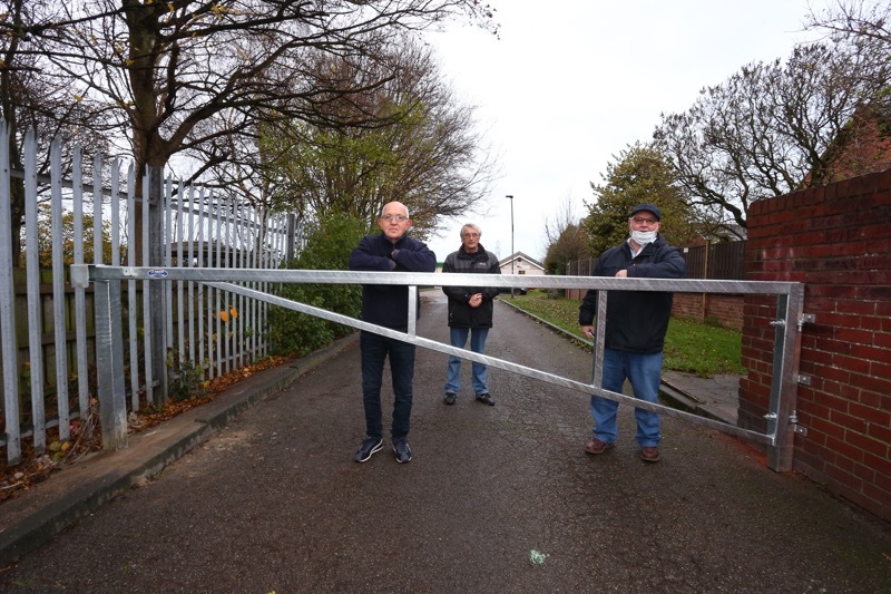 Main image for Boy racers’ access blocked off by fed-up parish council