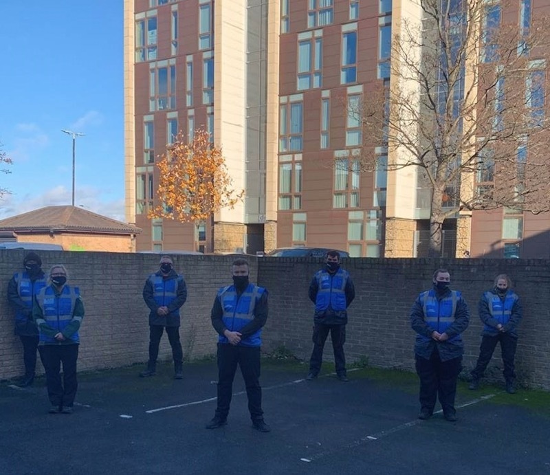 Main image for Covid marshals deployed to enforce lockdown