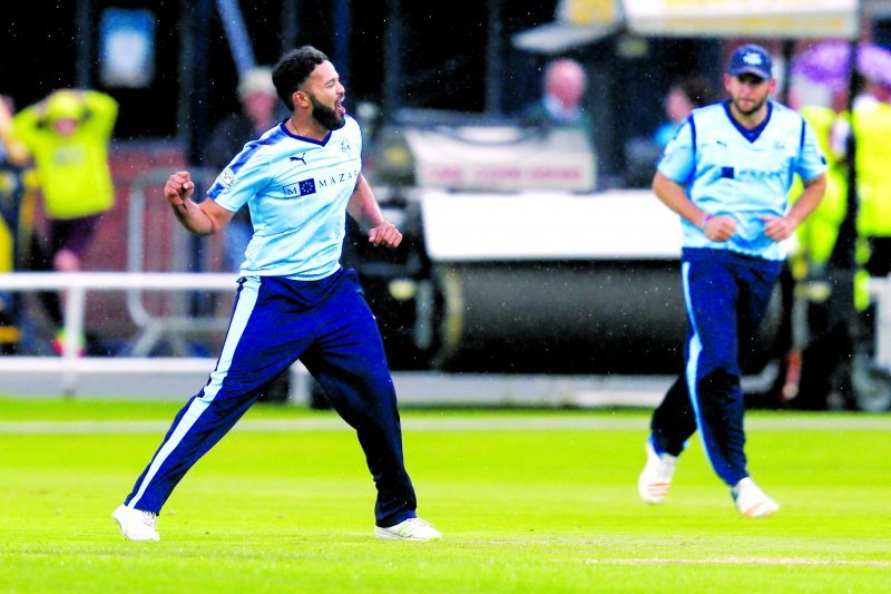 Main image for Yorkshire suspended from hosting England games over Rafiq