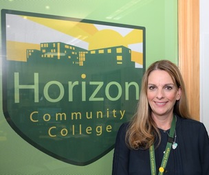 OFSTED PRAISE: Horizon principal Claire Huddart.