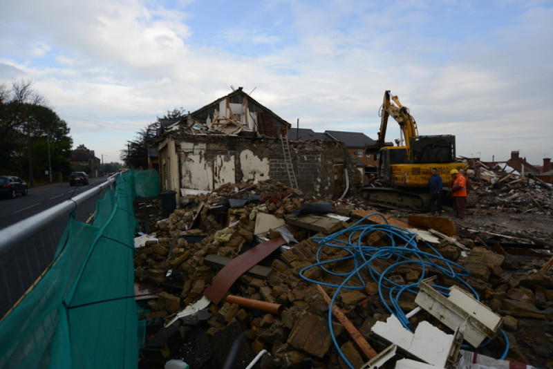 Main image for Flats demolished to make way for houses
