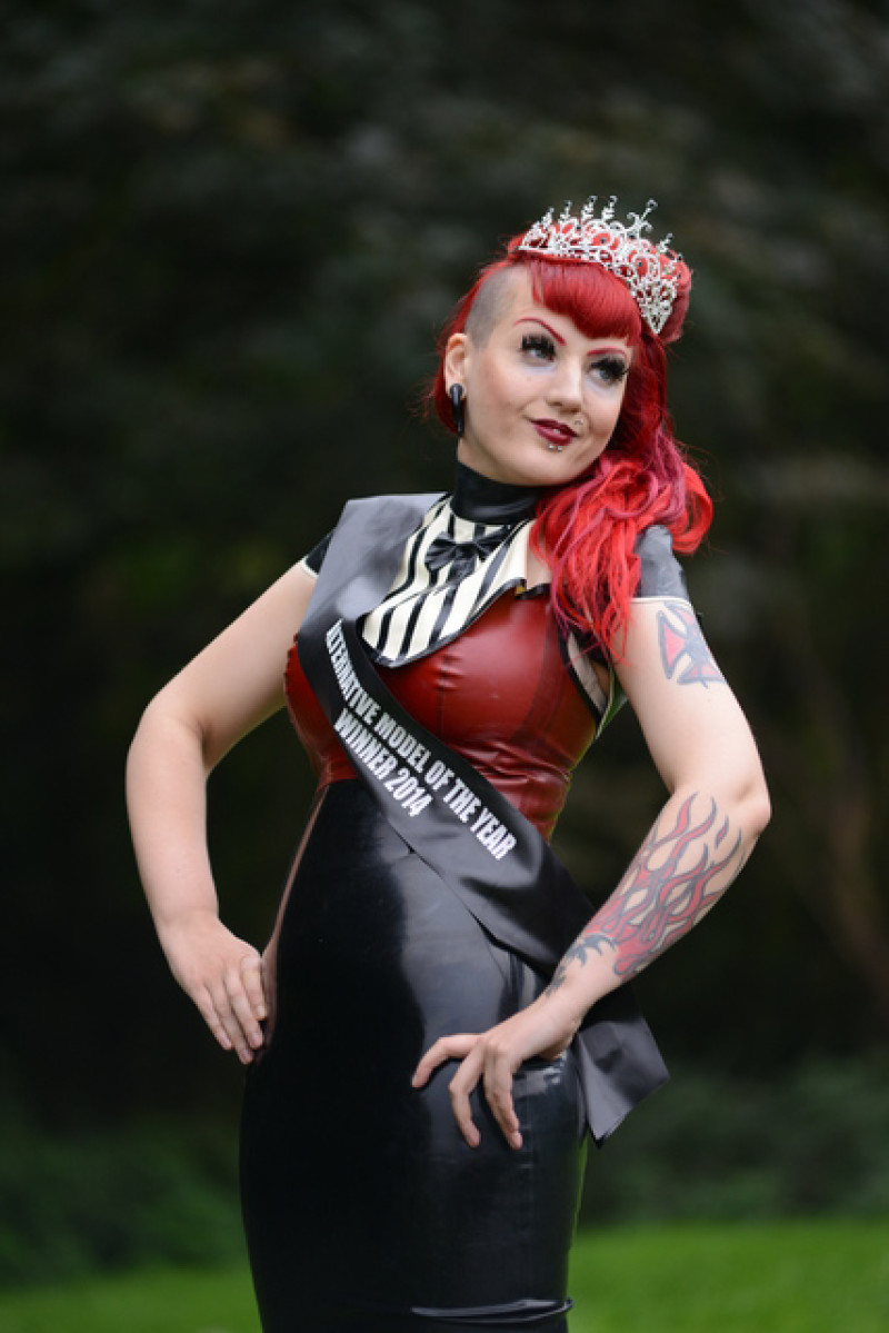 Main image for Melissa wins Alternative Model of the Year title
