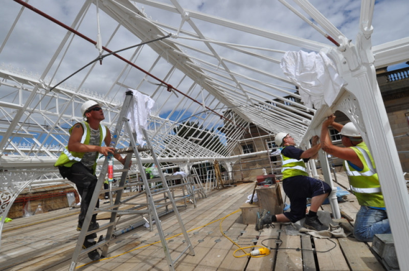Main image for Victorian conservatory gets Royal visit