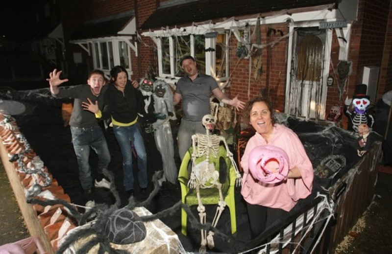 Main image for Lundwood home transforms into Halloween nightmare