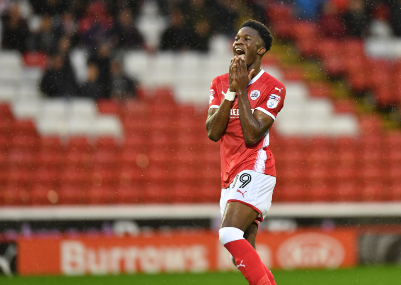 Main image for Ugbo hoping to continue England form at Oakwell 