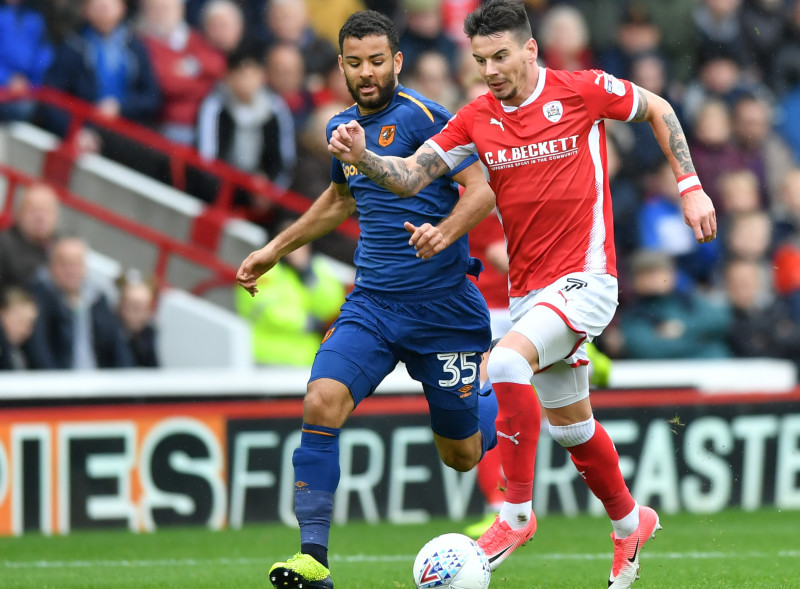 Main image for Campbell winner sinks Reds at Oakwell 