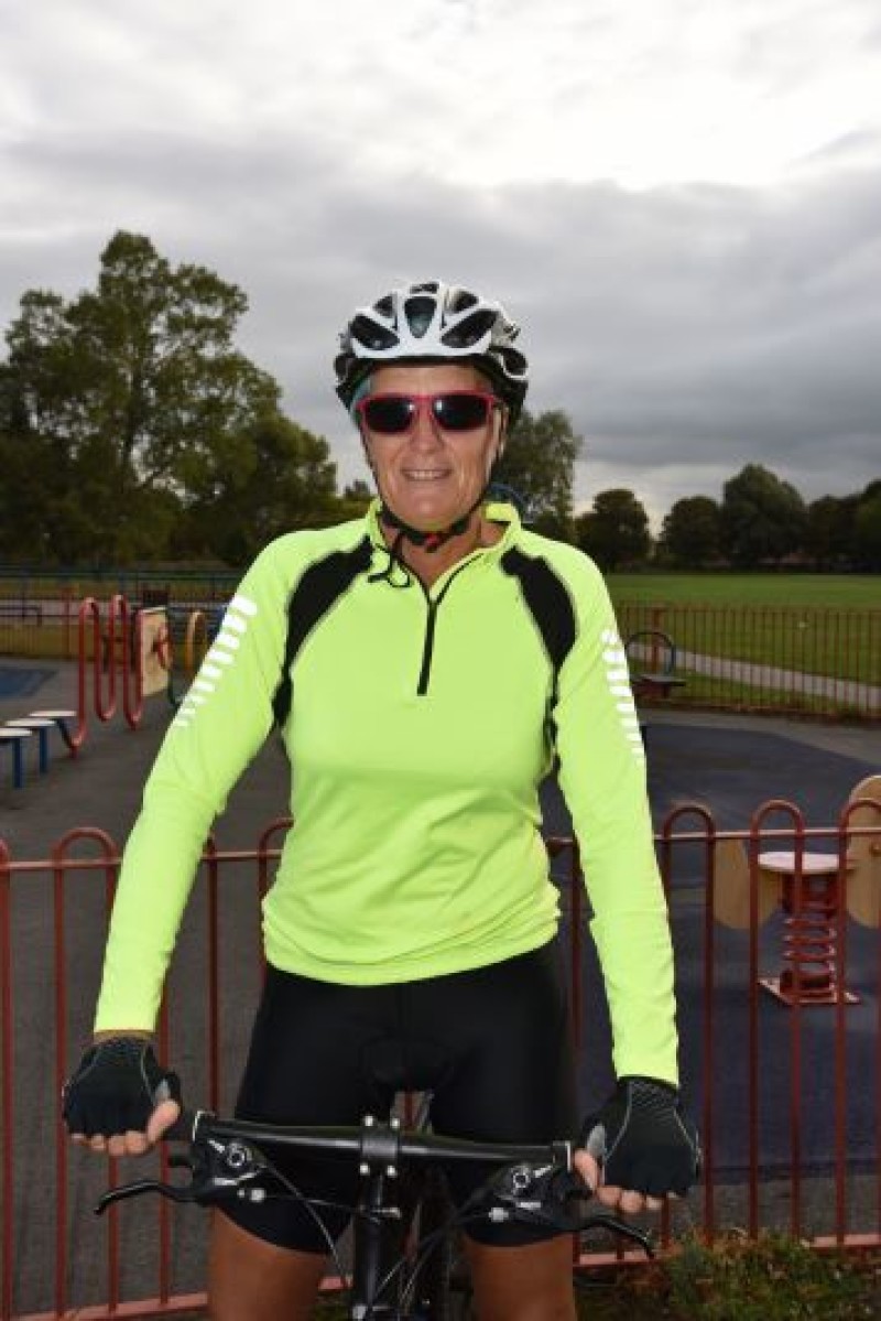 Main image for Campaigner Peter gets on his bike to raise support
