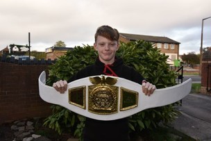 Main image for Teenager Owen proves he can kick