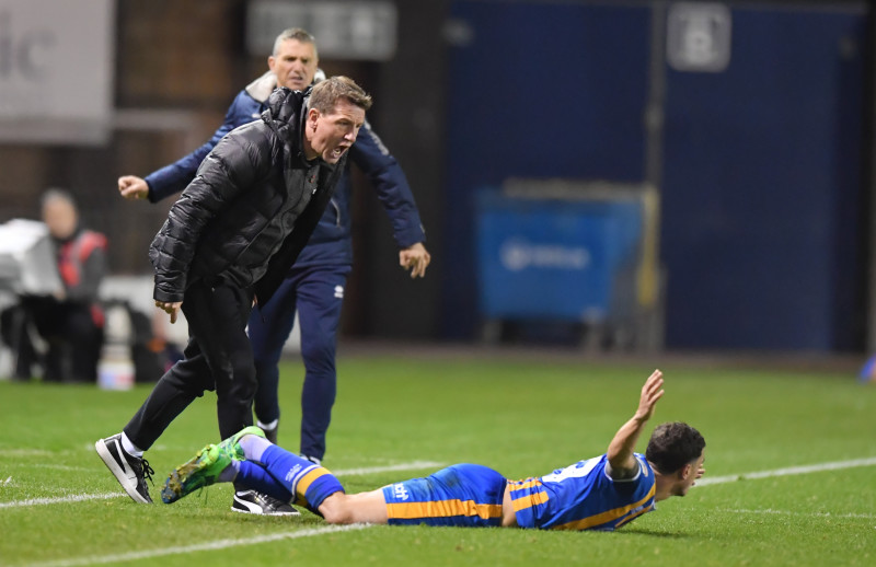 Main image for Stendel would be ‘very surprised’ by ban for clash at Shrewsbury 