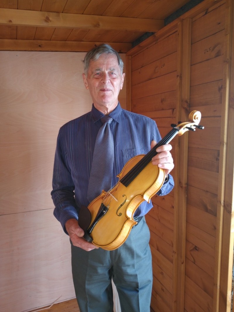 Main image for Victor was instrumental in creating his own violin