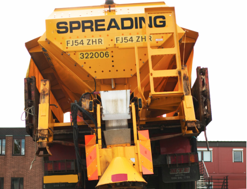 Main image for Gritters on standby says council