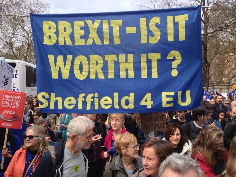 Main image for Barnsley Brexit campaigners prepare to march in London