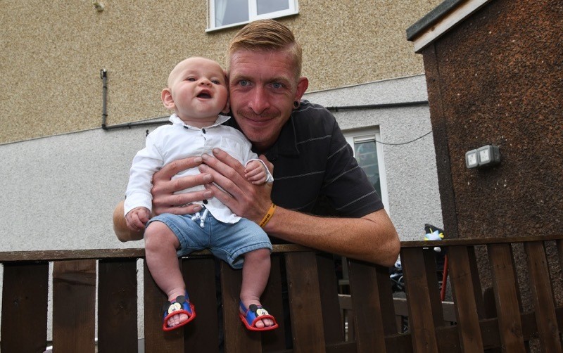 Main image for Stephen jumped into action to save choking baby Hadley