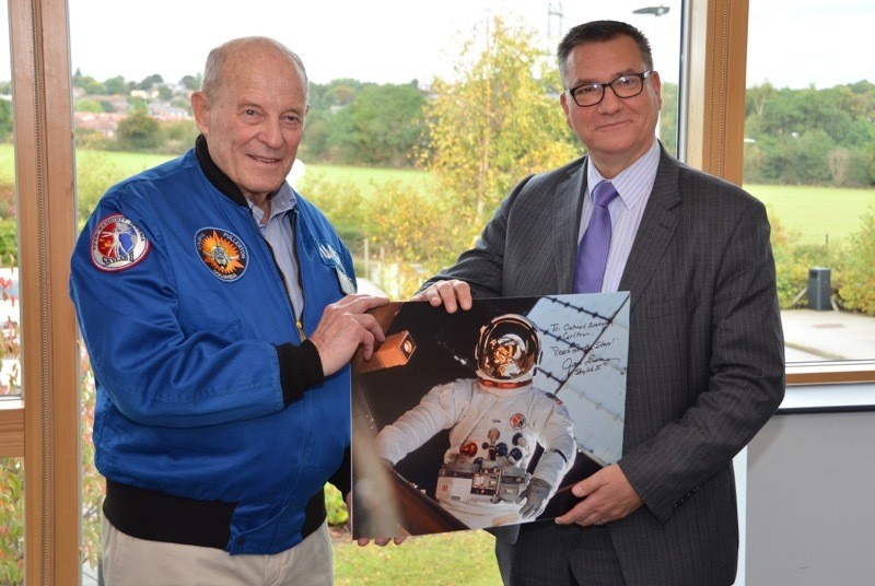 Main image for Astronaut lands at Carlton school