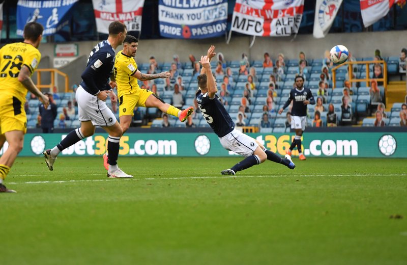 Main image for Mowatt screamer and Walton heroics secure point at Millwall