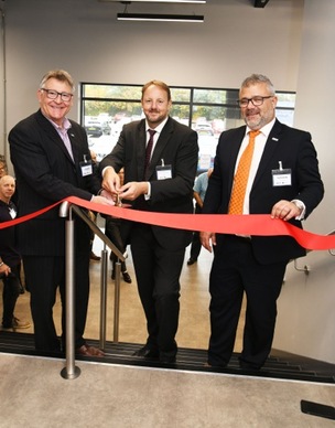 Main image for MP opens college’s business hub
