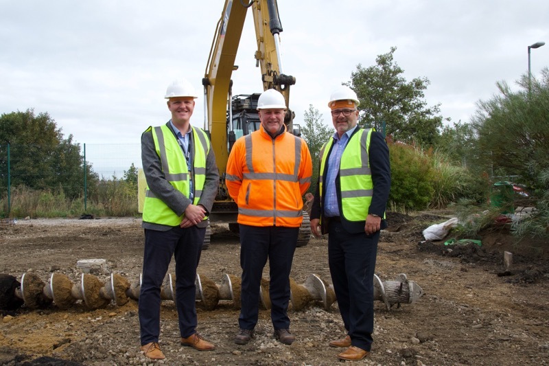 Main image for Work starts on £3.5m centre’s build