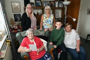 Main image for Wombwell’s Bessie marks 100th