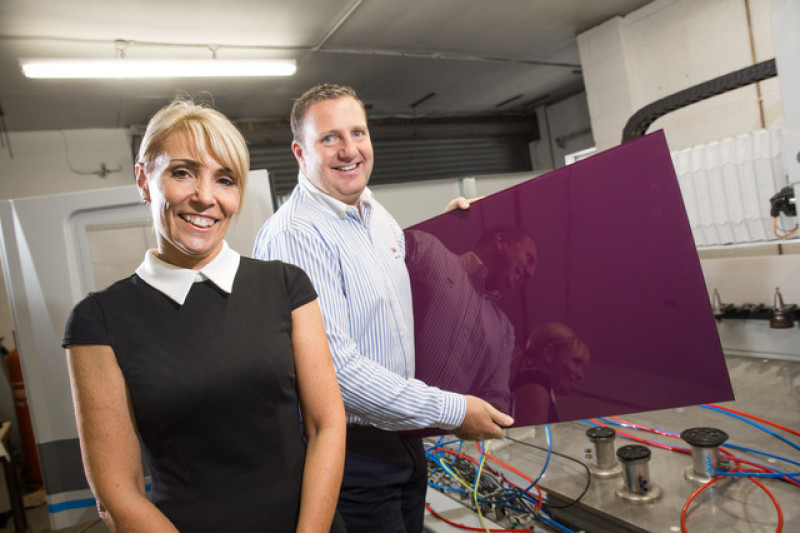 Main image for Couple's firm doubles turnover in two years