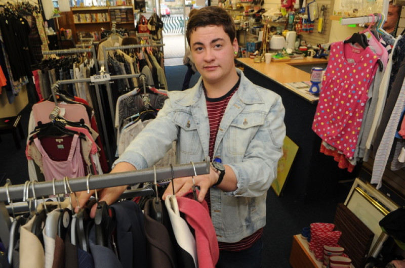 Main image for Teen spends summer volunteering at charity shop