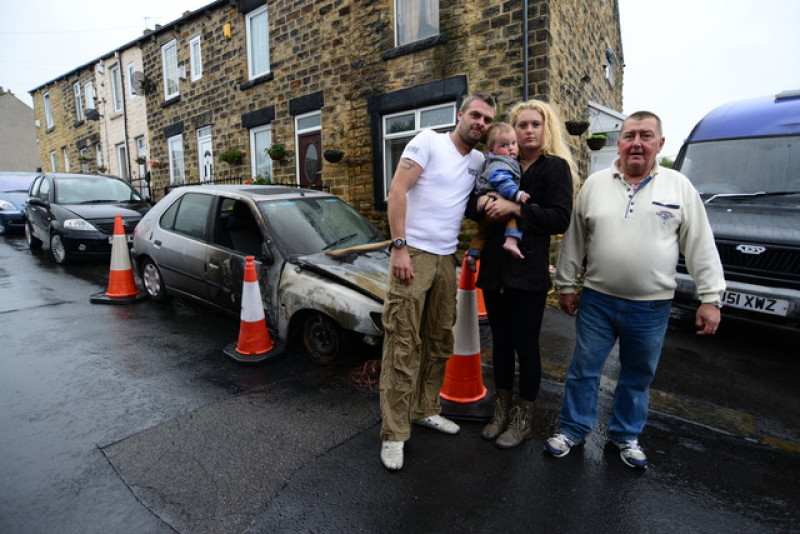 Main image for Arson attack puts family in peril