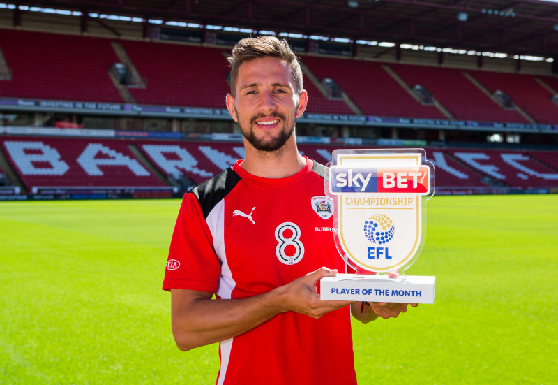 Main image for Conor continues Barnsley run of monthly award wins