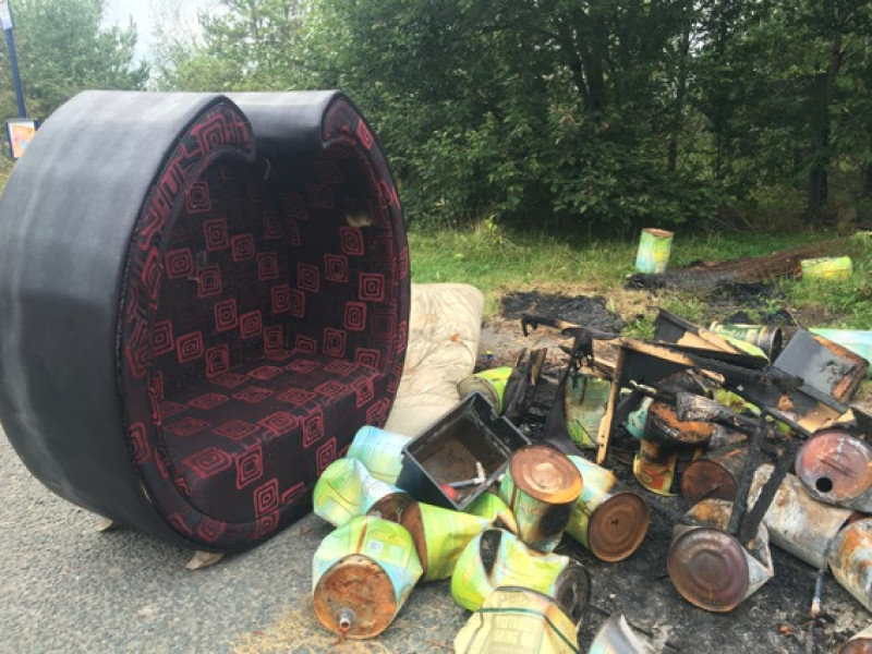 Main image for Councillors hit out at fly-tipping