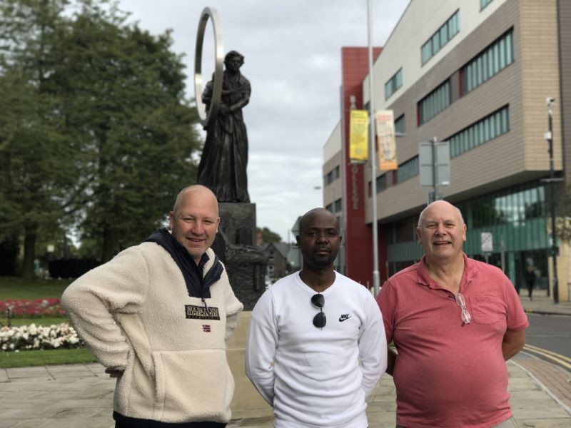 Main image for African mineworker visits Barnsley for first holiday