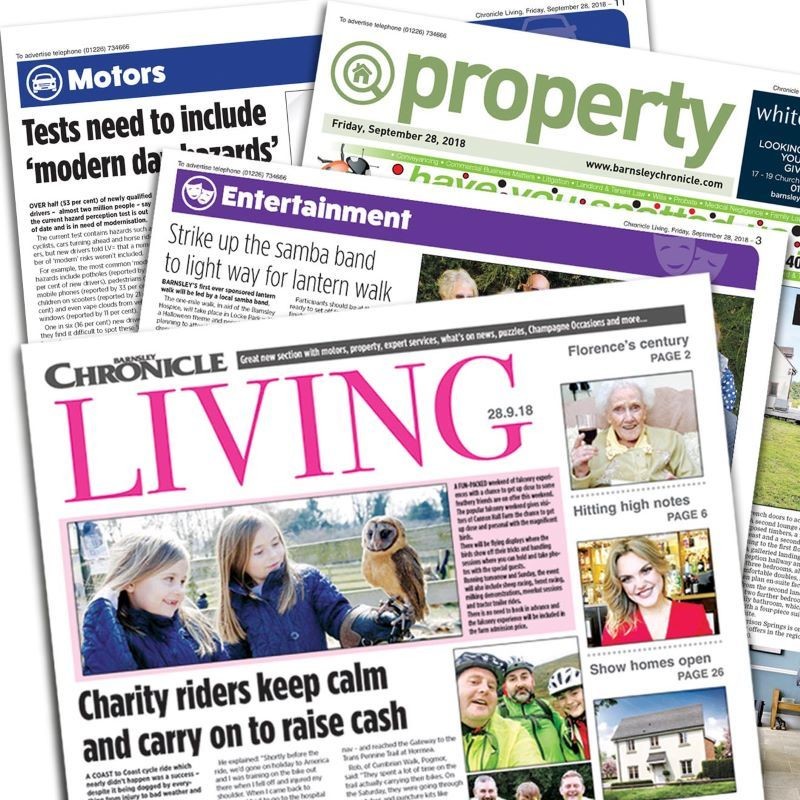 Main image for All new Chronicle Living supplement in this week’s paper