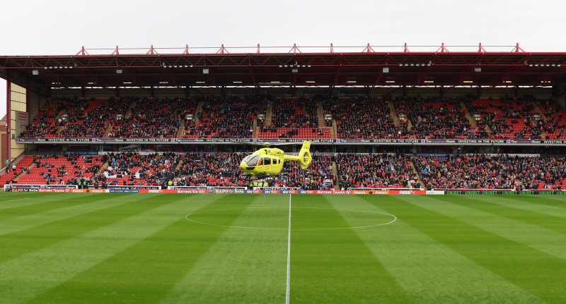 Main image for Barnsley FC staff member 'stable' after collapse before game 