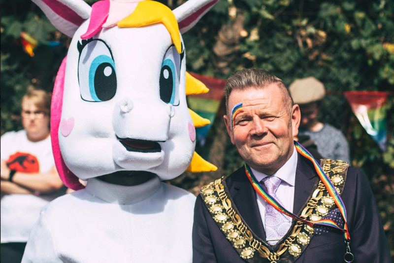 Main image for More than 1,300 attend Barnsley Pride