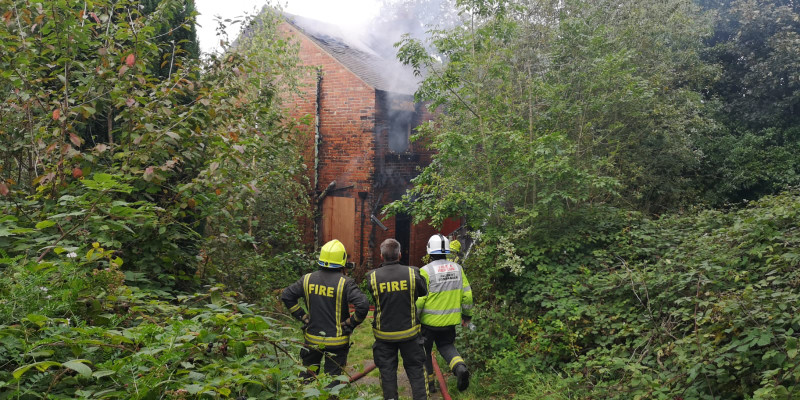 Main image for Fire crews tackle house fire