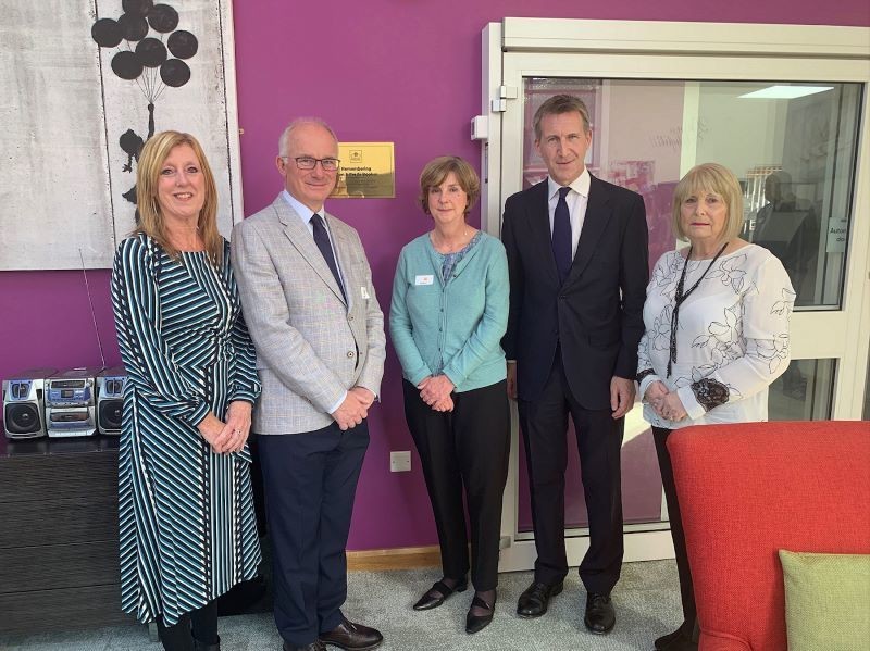 Main image for £500,000 hospice unit opened by MP