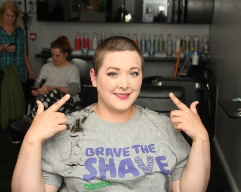 Main image for Brave Gemma dared to face the shave