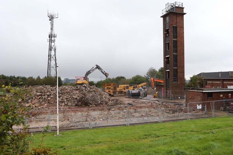 Main image for Fire station’s demolition completed