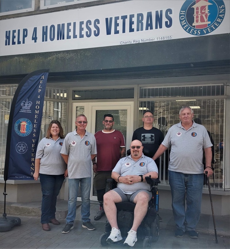 Main image for Thankful war veteran gives back to charity