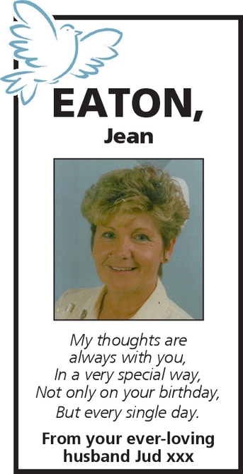 Notice for Jean Eaton