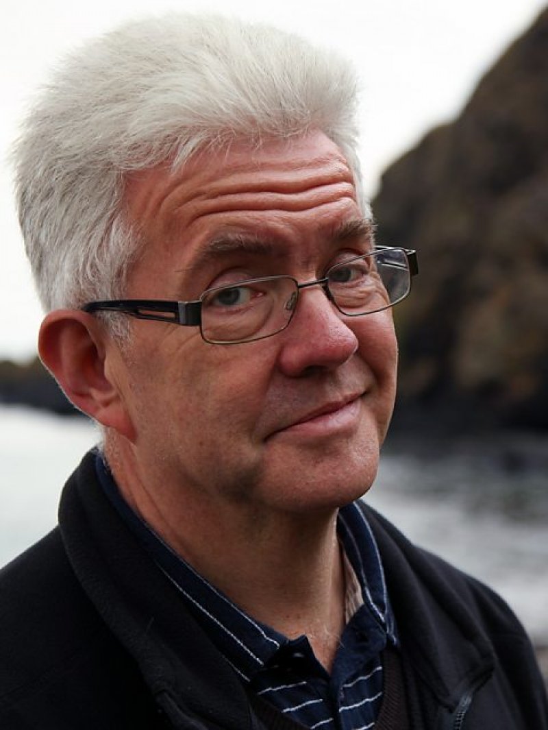 Ian McMillan headshot Stock Image